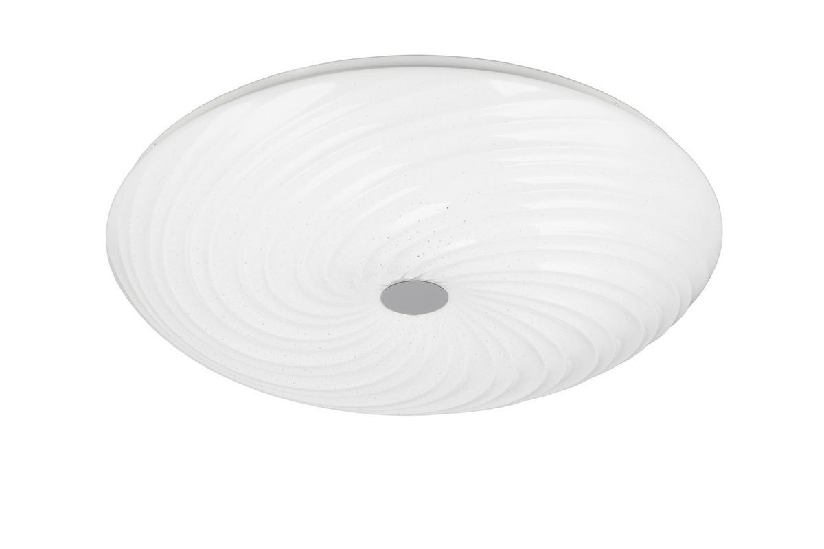 LED-DECKENLEUCHTE  57,5/9,5 cm    - Weiss, Basics, Kunststoff (57,5/9,5cm)