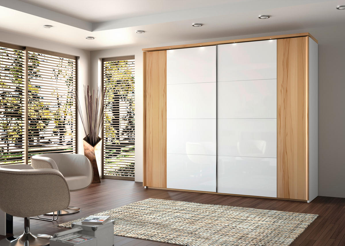 SCHRANKSYSTEM in  - KONVENTIONELL, Glas/Holz - Novel