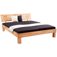 BETT 180/200 cm,  in Kernbuche,  - Kernbuche, KONVENTIONELL, Holz (180/200cm) - Boxxx