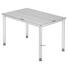 SCHREIBTISCH - Silberfarben/Grau, KONVENTIONELL, Holzwerkstoff/Metall (120/68 (76)/80cm) SCHREIBTISCH - Silberfarben/Grau, KONVENTIONELL, Holzwerkstoff/Metall (120/68 (76)/80cm)