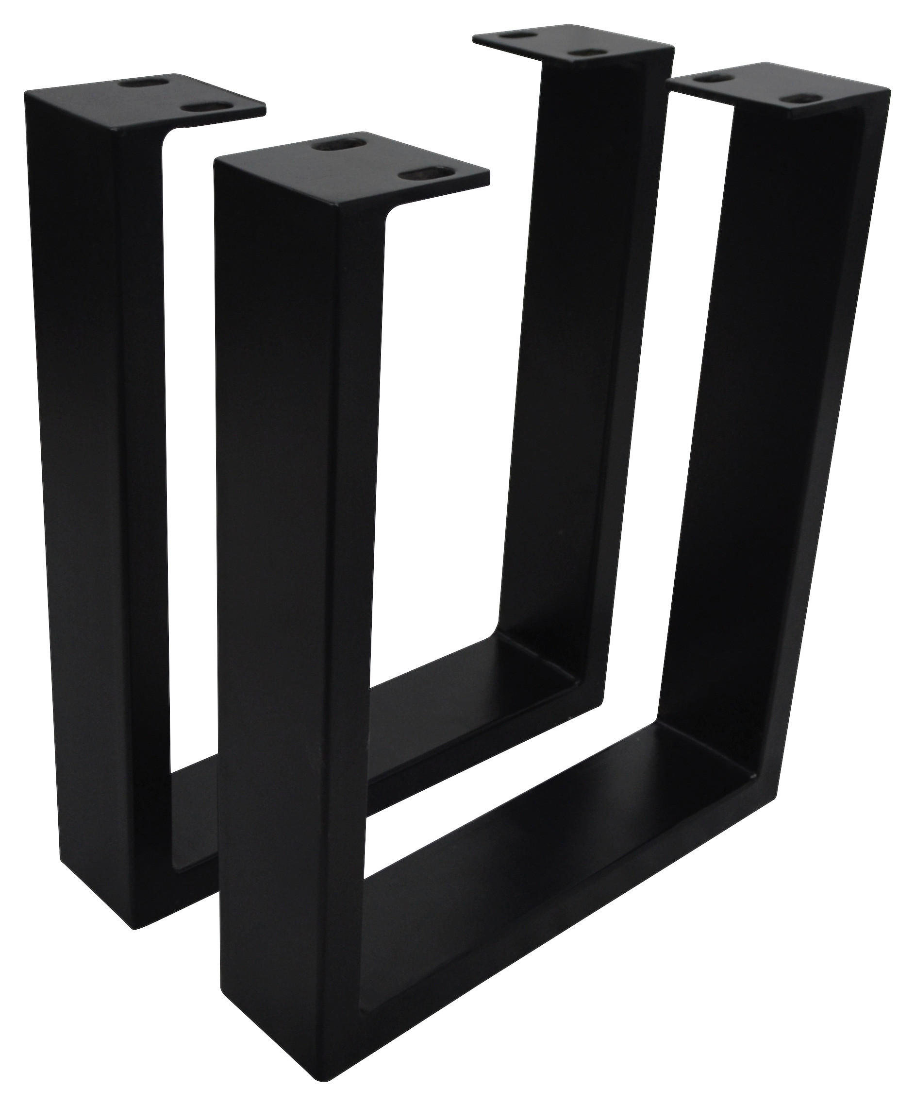 BANKGESTELL in  - Schwarz, Natur, Metall (30/40/7,5cm) - Valdera