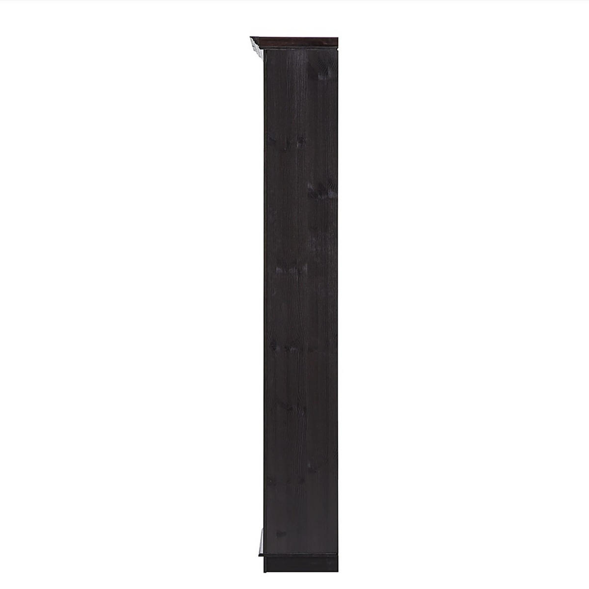 REGÁL, barvy borovice, tmavě hnědá, borovice, 74/223/37 cm - barvy borovice/tmavě hnědá, Design, dřevo (74/223/37cm) - Livetastic