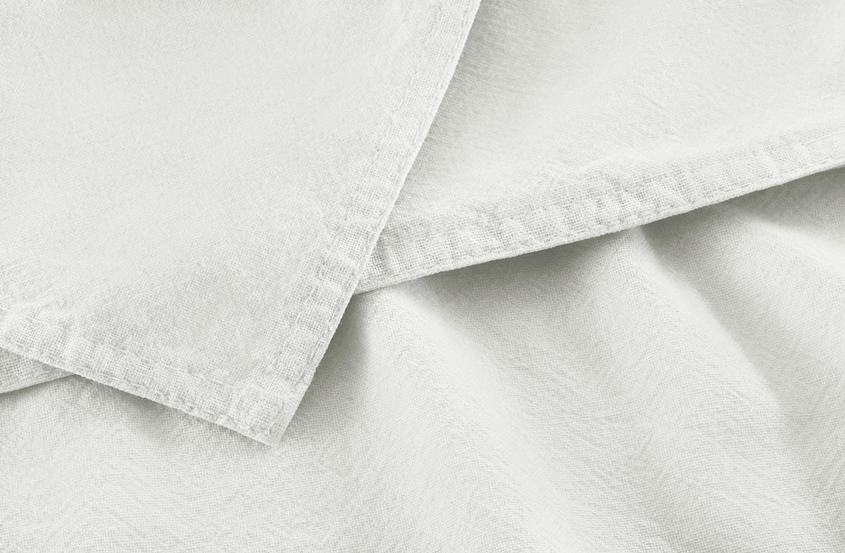 BETTWÄSCHE 150/220 cm  - Weiß, Basics, Textil (150/220cm)