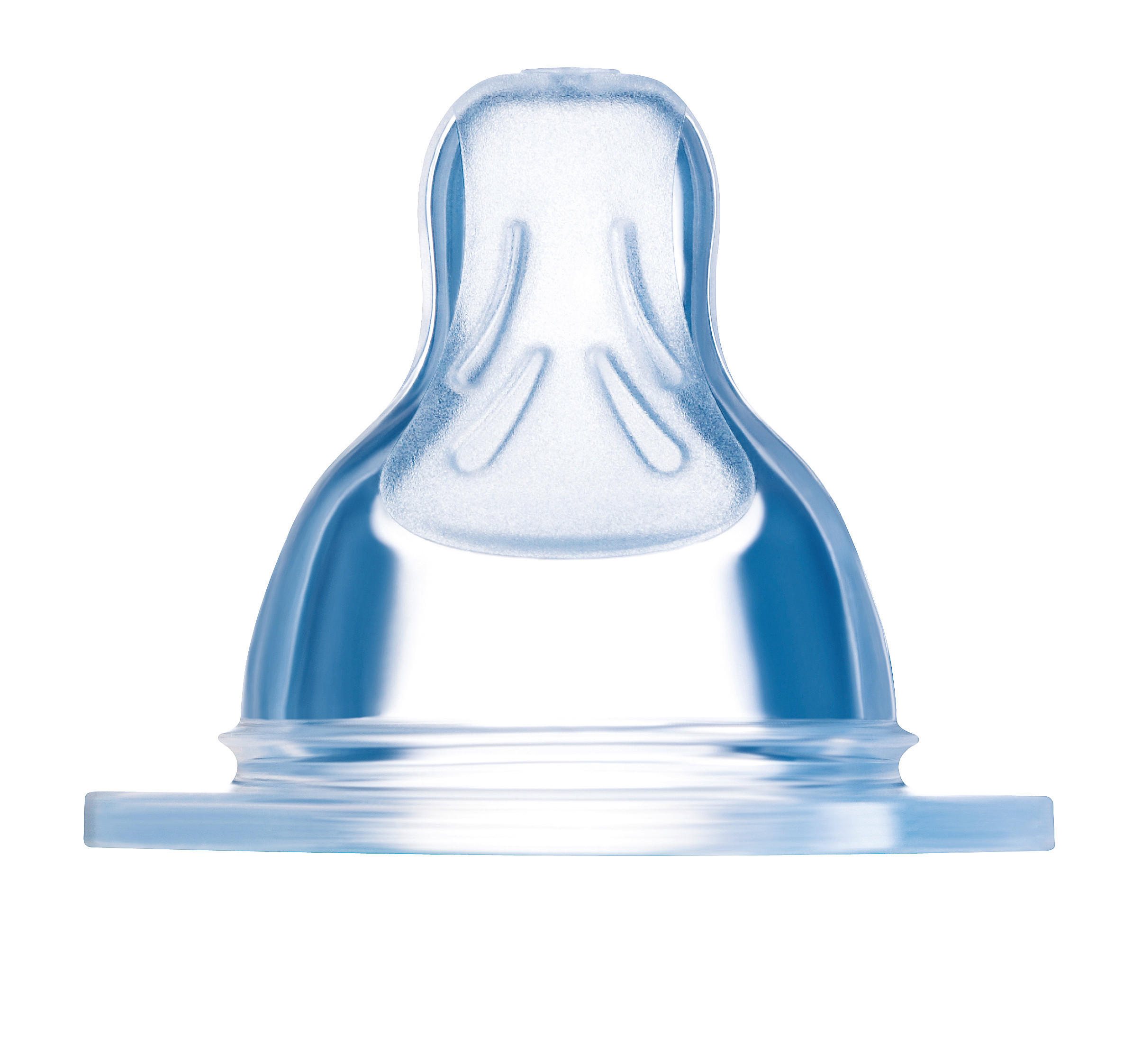 FLÄSCHCHENSAUGER  - Transparent, Basics, Kunststoff (9,5/12,0/5,6cm) - MAM