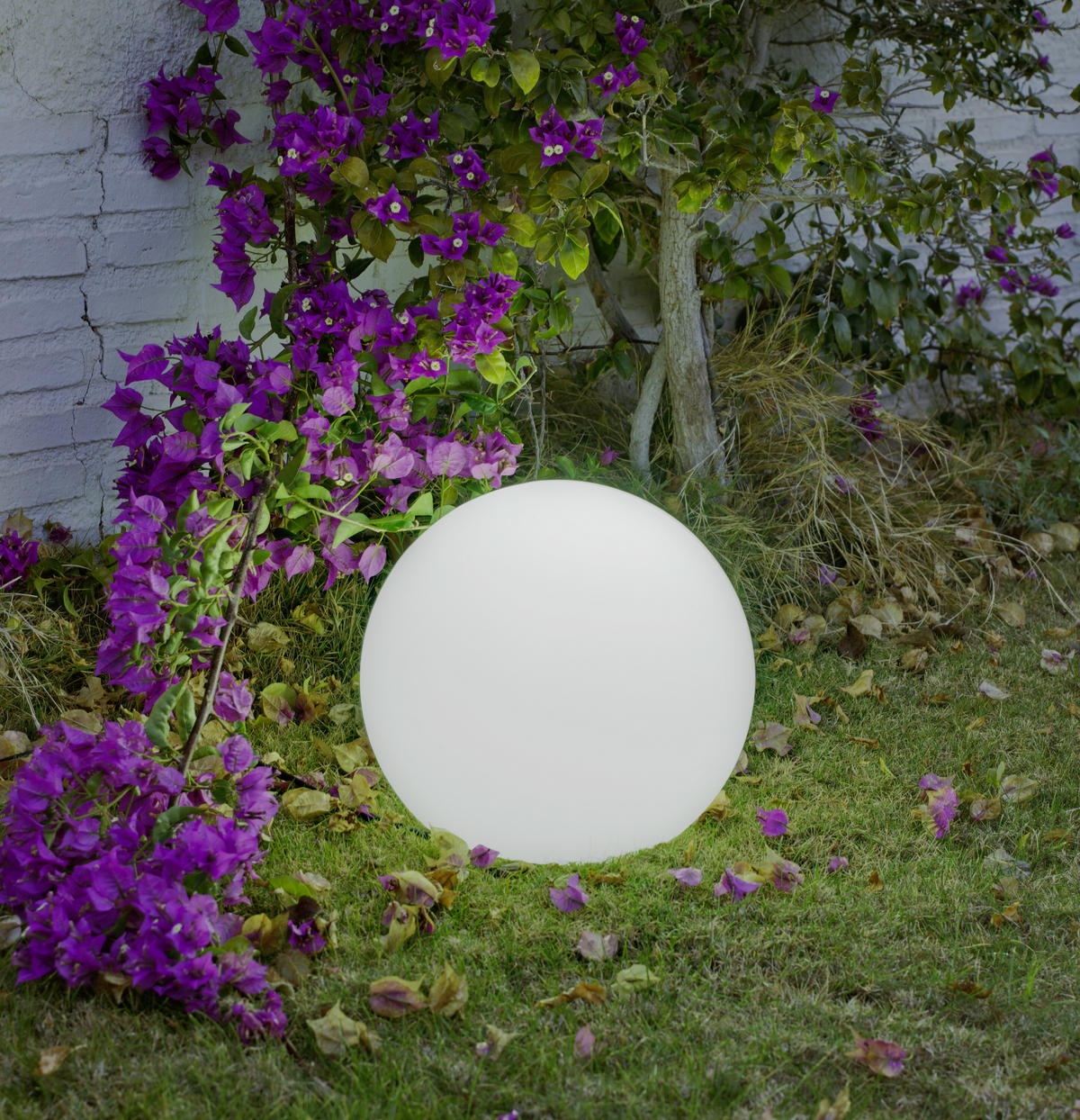 LED-AUßENLEUCHTE BULY 20/17/20 cm   - Transparent, Basics, Kunststoff (20/17/20cm) - New Garden