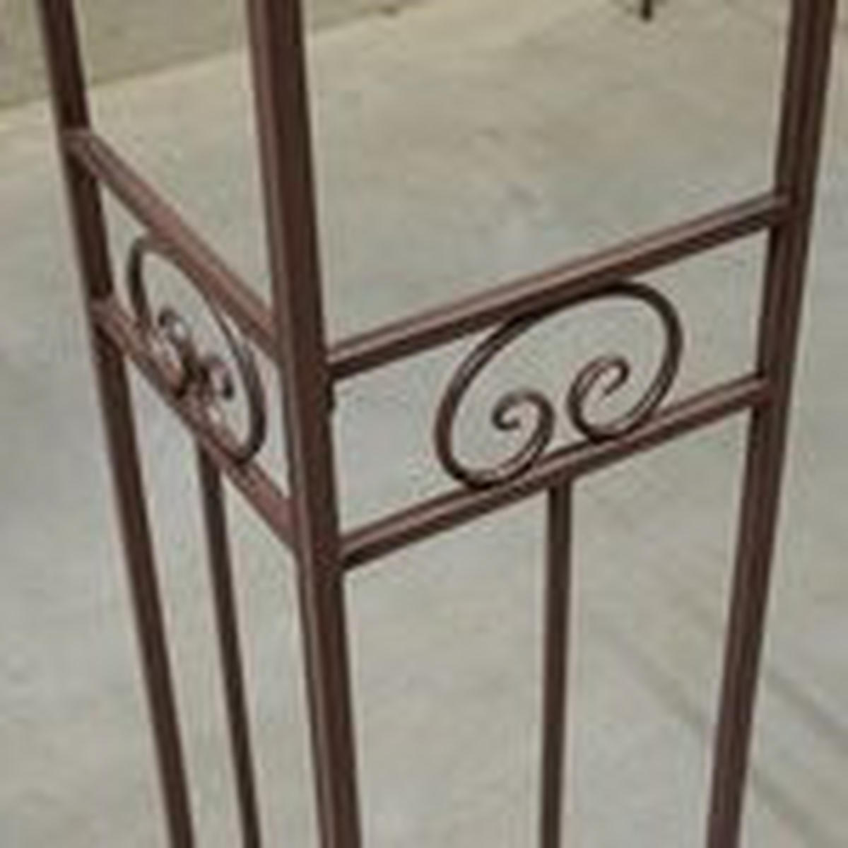 PAVILLON - Dunkelbraun, Basics, Metall (200/200/281cm)