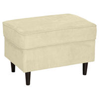 TABURETKA, textil, kartón, kompozitné drevo, 76/53/35 cm - čierna/béžová, Basics, kartón/kompozitné drevo (76/53/35cm) - Niels Andersson