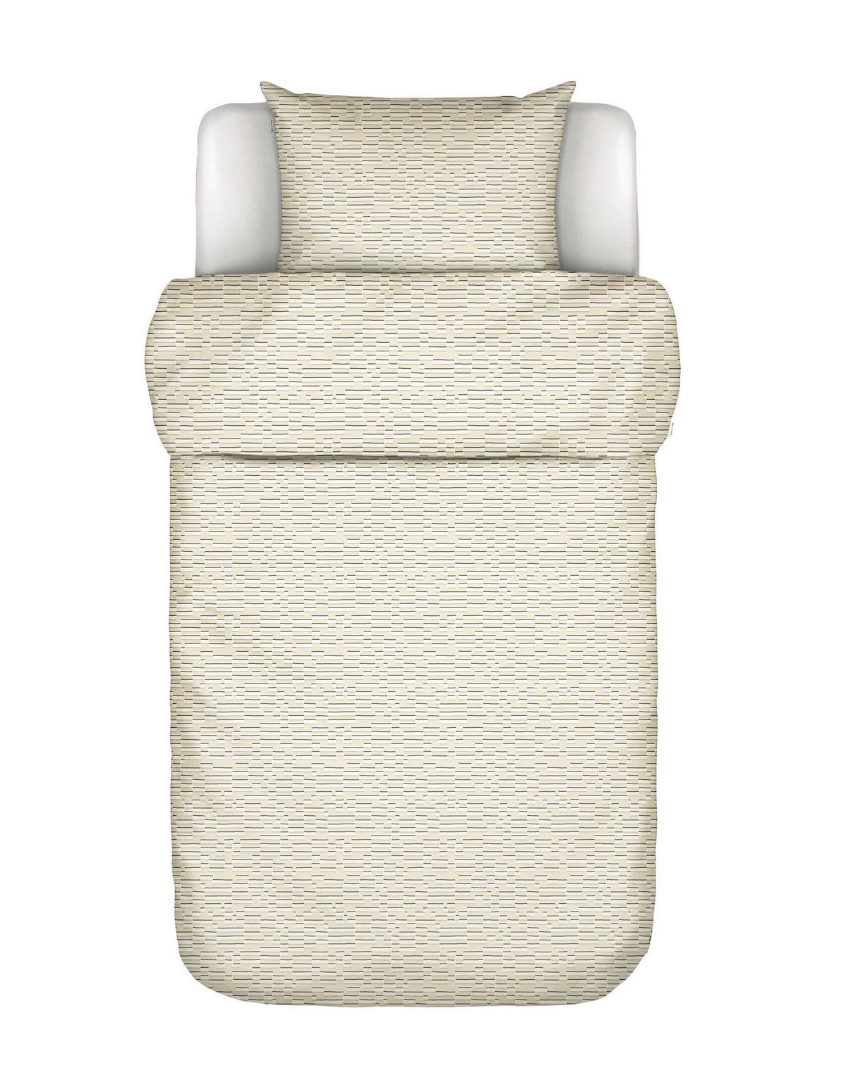 BETTWÄSCHE Harpa Satin 155/220 cm  - Perlmutt, KONVENTIONELL, Textil (155/220cm) - Marc O'Polo