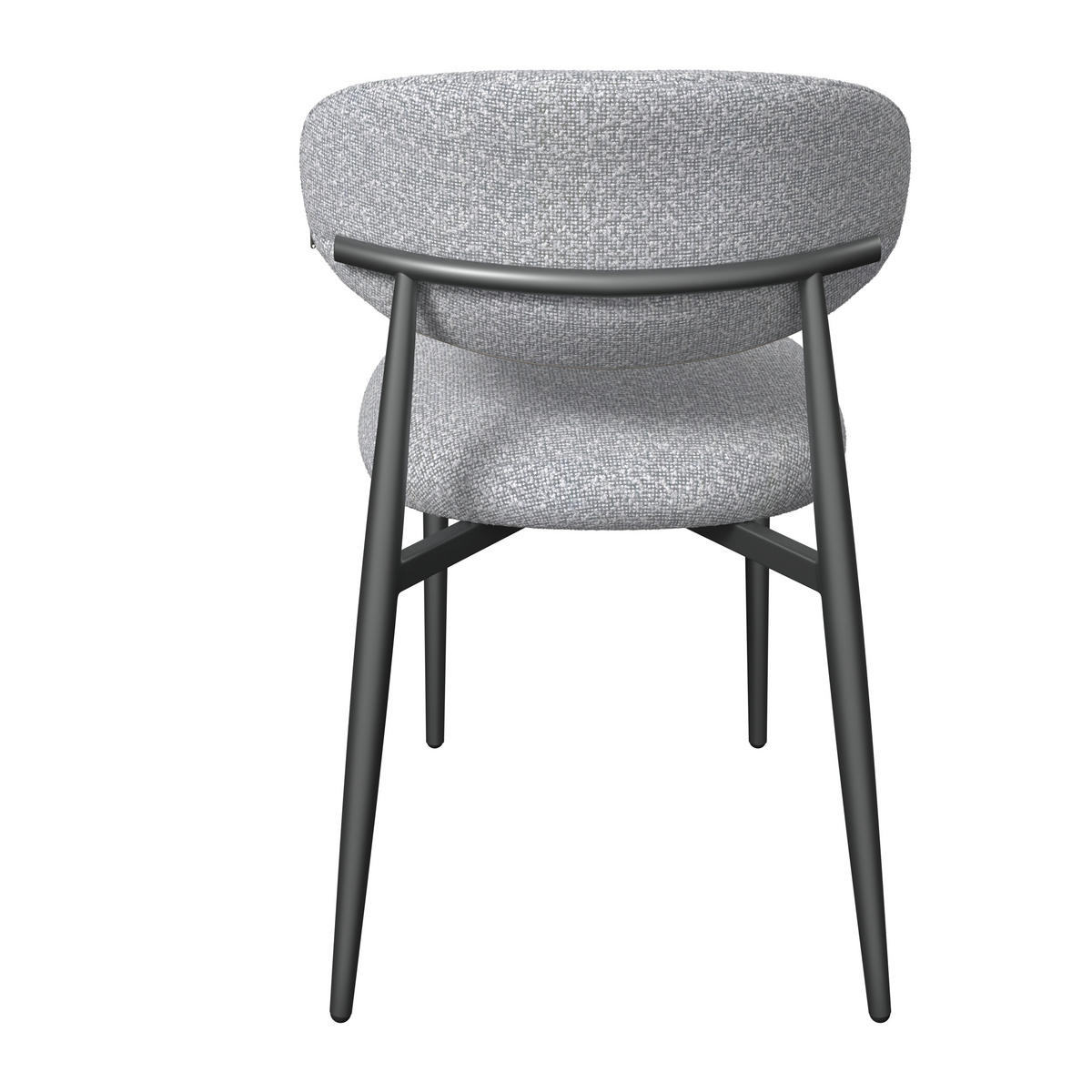 GARTENSTUHL Aluminium Anthrazit, Grau  - Anthrazit/Grau, MODERN, Textil/Metall (57/78/57cm) - Ambia Garden