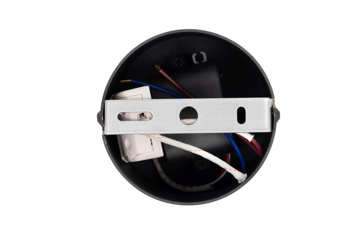 ZÁVĚSNÉ LED SVÍTIDLO, 12/180 cm  - hnědá, Basics, kov/sklo (12/180cm) - Dieter Knoll