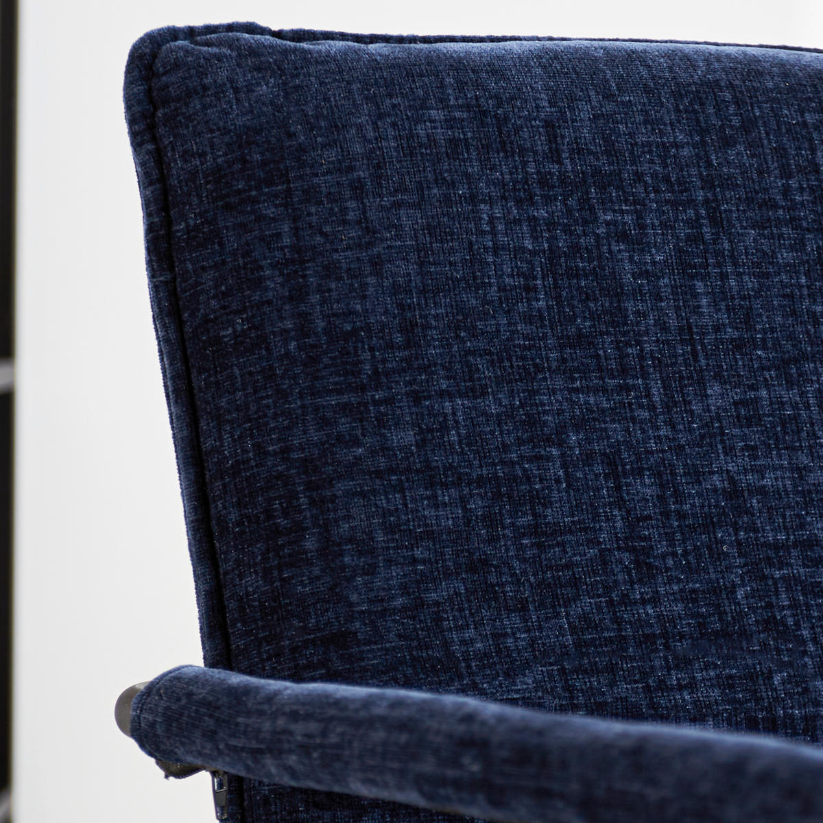 KŘESLO, textil, modrá - modrá/černá, Moderní, kov/textil (65/80/68cm) - MID.YOU