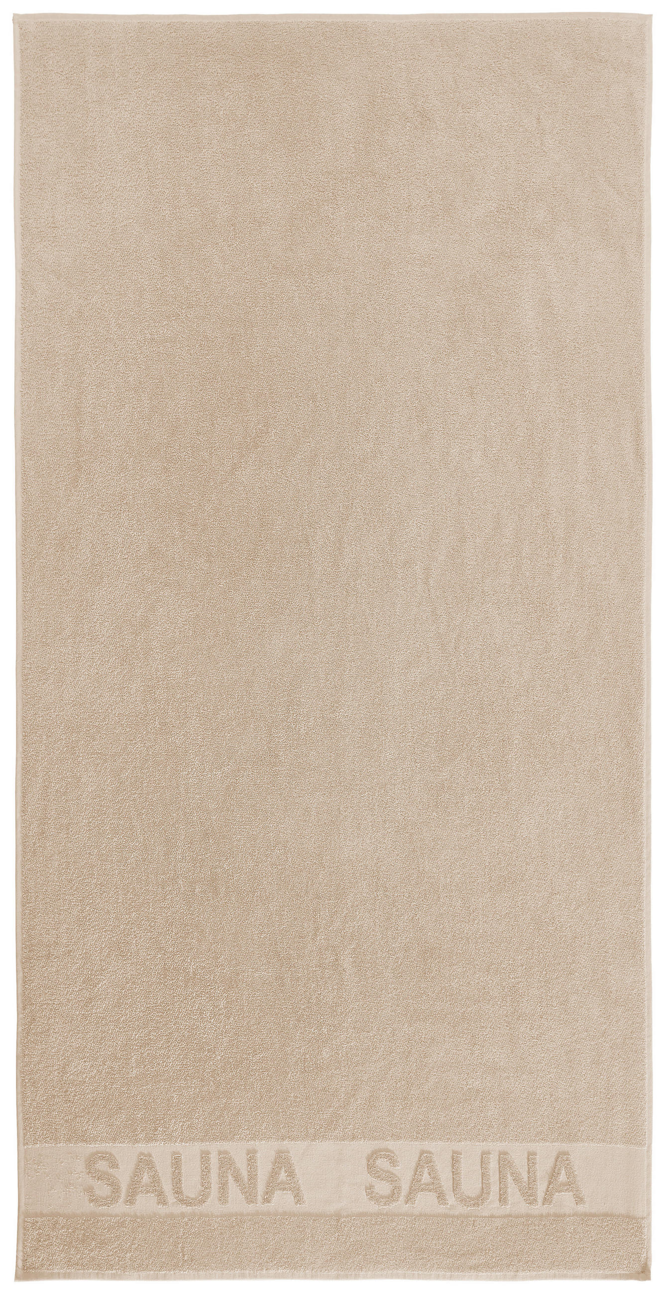 SAUNATUCH BONITA Taupe  - Taupe, KONVENTIONELL, Textil (90/180cm) - Bio:Vio