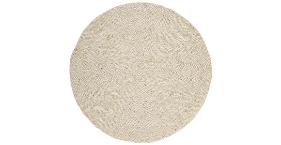 HANDWEBTEPPICH 180 cm Beige  - Beige, Basics, Textil (180cm) - Linea Natura