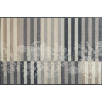 FLACHWEBETEPPICH 115/175 cm Botanica Shadow Grau  - Grau, Design, Kunststoff/Textil (115/175cm) - wash+dry