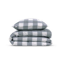 BETTWÄSCHE 2-teilig Quattro-di-Lino Renforcé 135/200 cm  - Petrol, Basics, Textil (135/200cm)