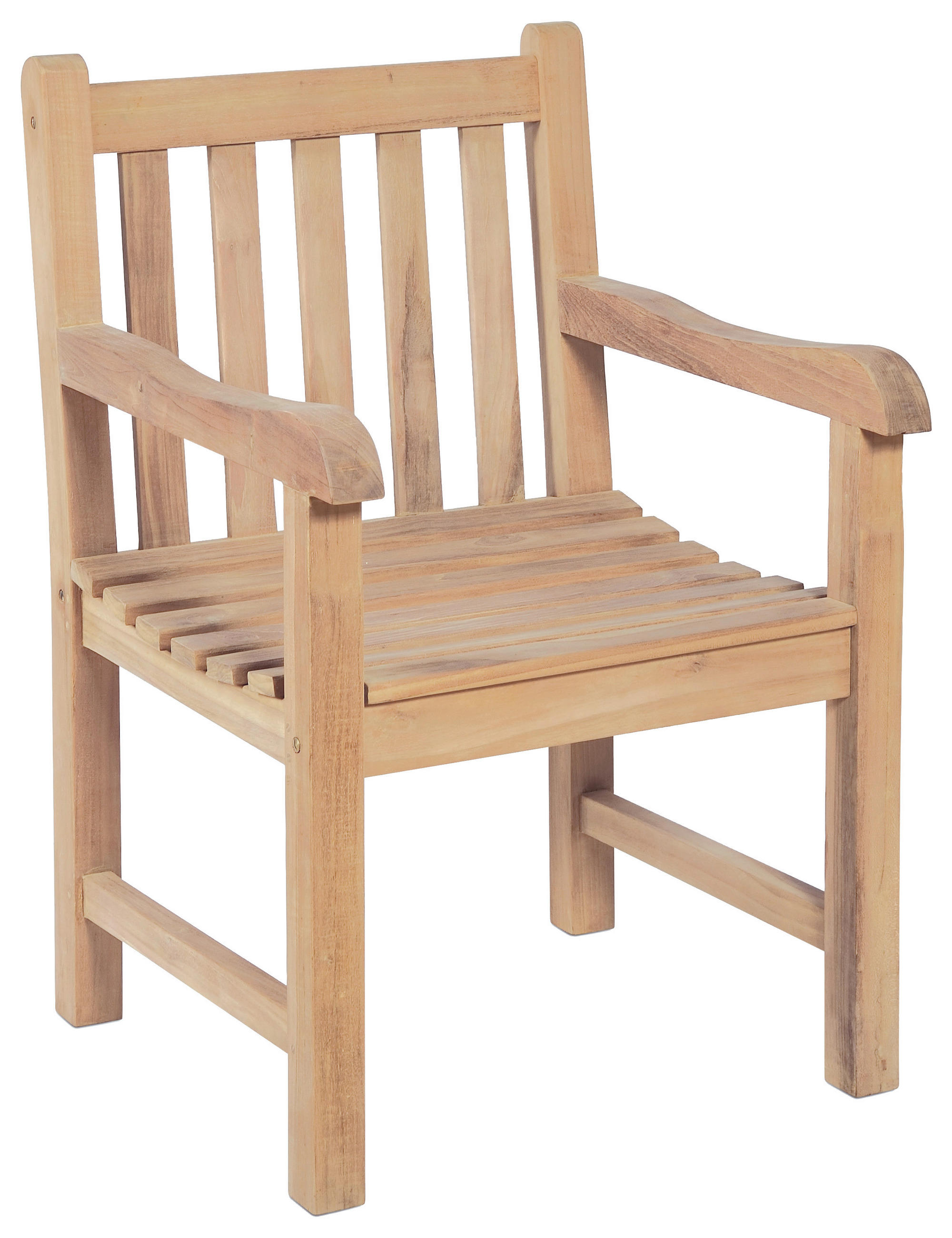 GARTENSESSEL Holz Hellbraun  - Hellbraun/Braun, MODERN, Holz (60/92/63cm) - Gardenson