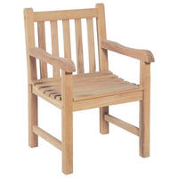GARTENSESSEL Holz Hellbraun  - Hellbraun/Braun, MODERN, Holz (60/92/63cm) - Gardenson