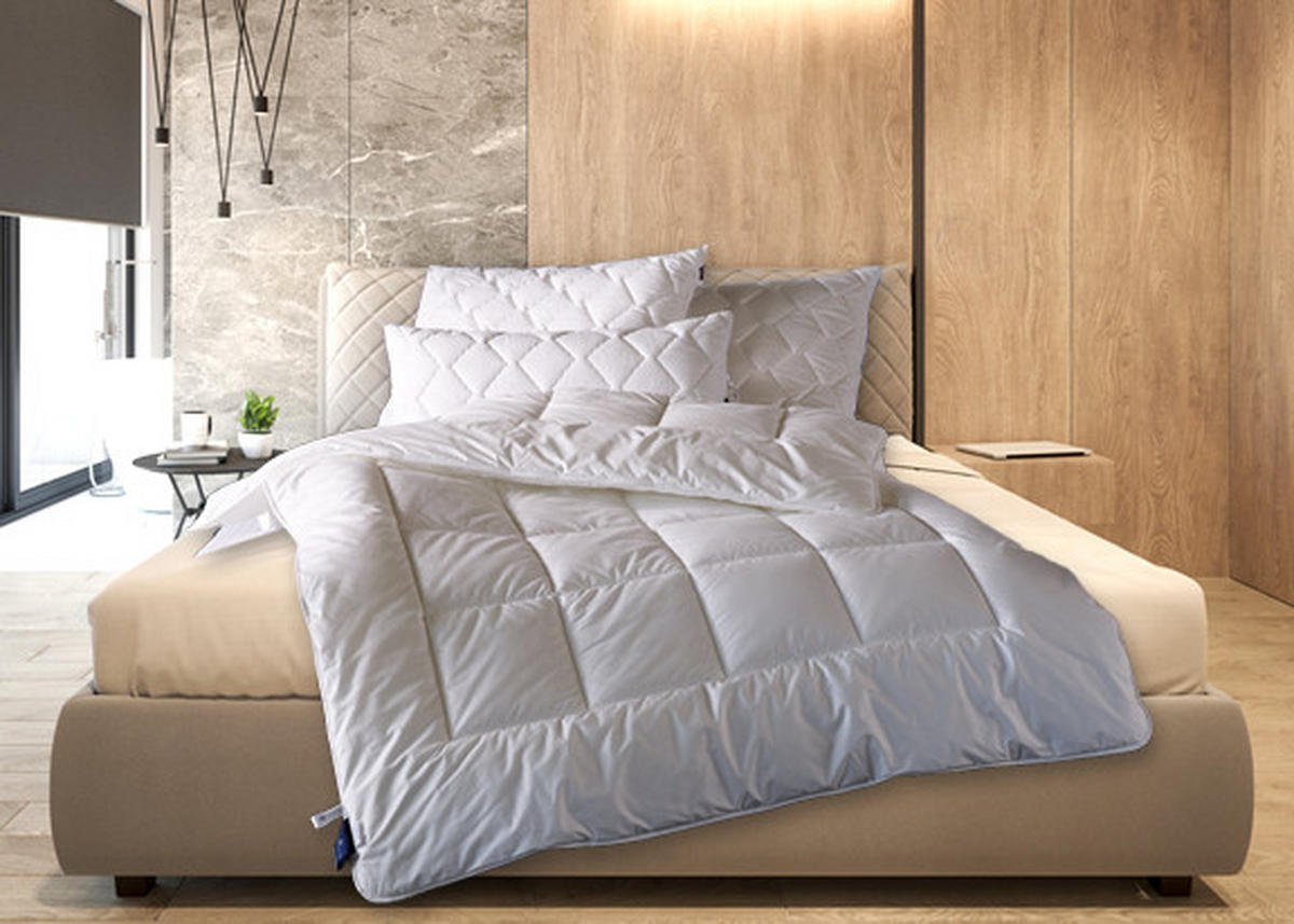 PŘIKRÝVKA PRO 4 ROČNÍ OBDOBÍ, 155/220 cm,  - bílá, Basics, textil (155/220cm) - Billerbeck