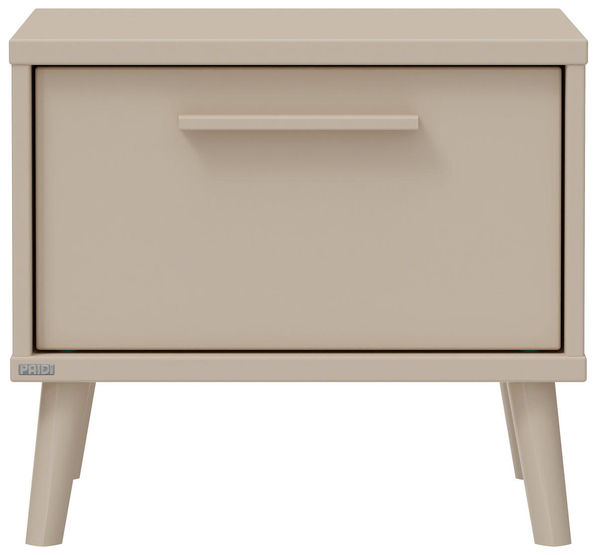 MAJHNA NOČNA OMARICA, bež  - bež, Basics, umetna masa/leseni material (48/43/41cm) - Paidi