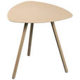 BEISTELLTISCH Creme  - Creme, Design, Metall (50/50/50cm) - Xora