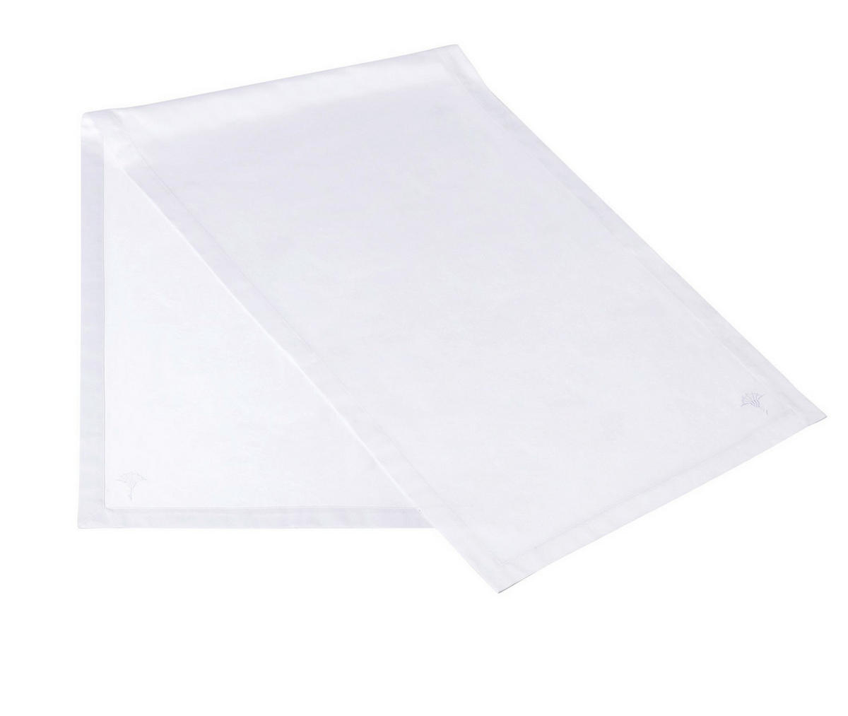 TISCHLÄUFER Stitch 50/160 cm  - Weiß, Design, Textil (50/160cm) - Joop!