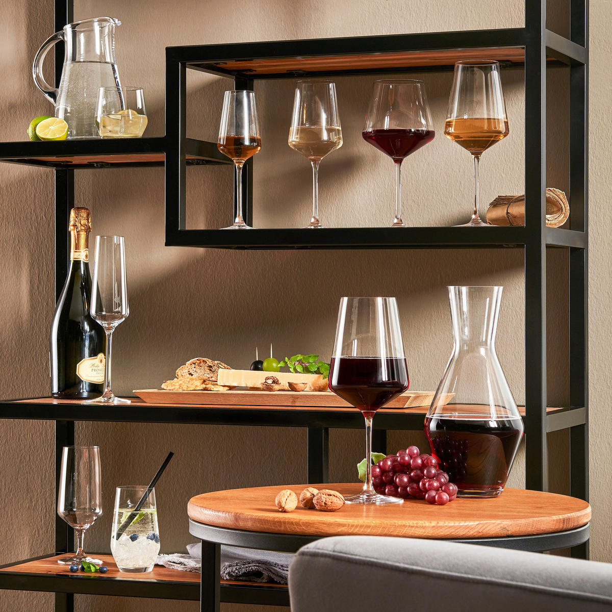 GLÄSERSET PUCCINI 6-teilig  - Design, Glas (750ml) - Leonardo