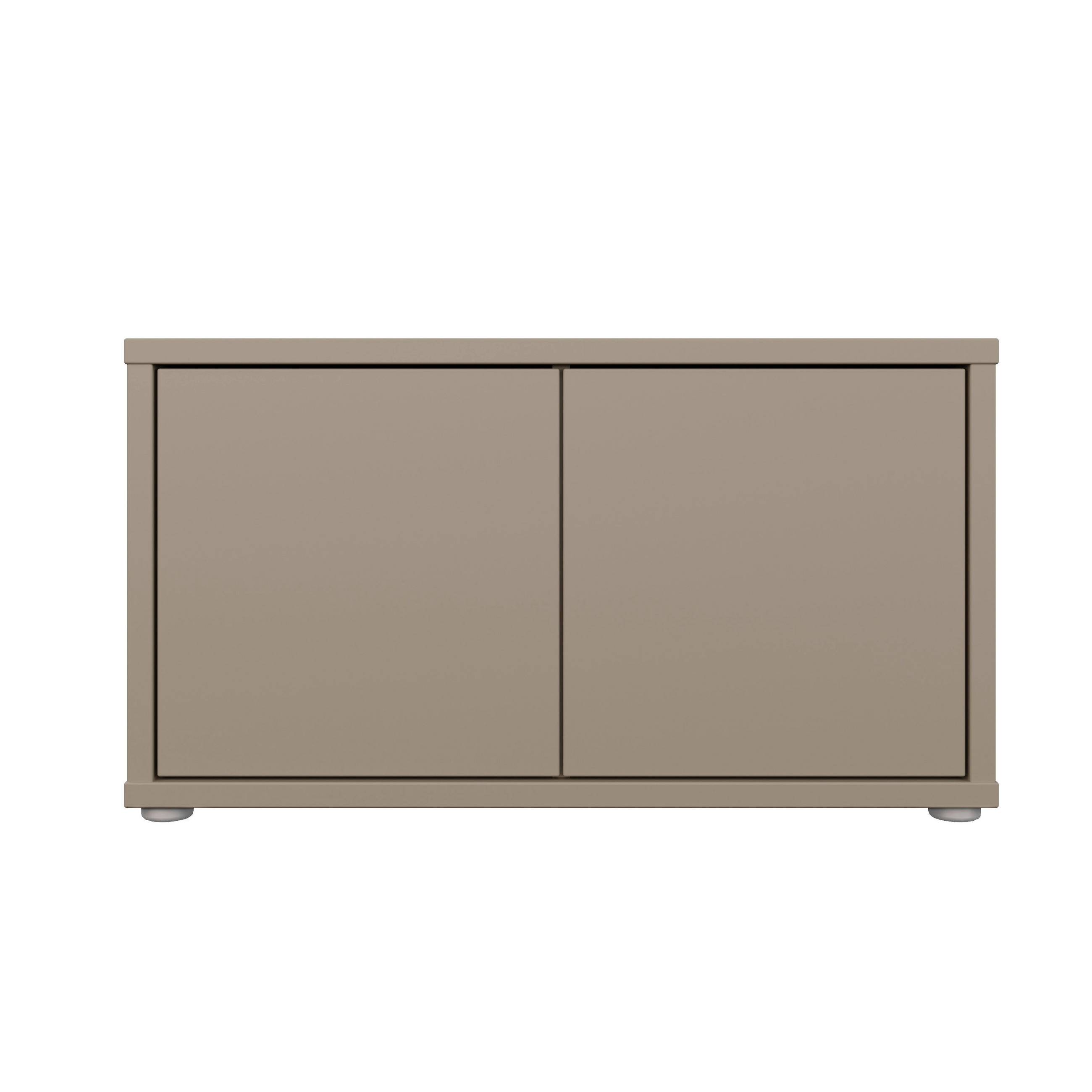 GARDEROBENBANK - Taupe/Grau, MODERN, Kunststoff (74,5/41,5/34,9cm) - Carryhome