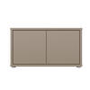 GARDEROBENBANK - Taupe/Grau, MODERN, Kunststoff (74,5/41,5/34,9cm) - Carryhome