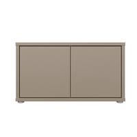 GARDEROBENBANK - Taupe/Grau, MODERN, Kunststoff (74,5/41,5/34,9cm) - Carryhome