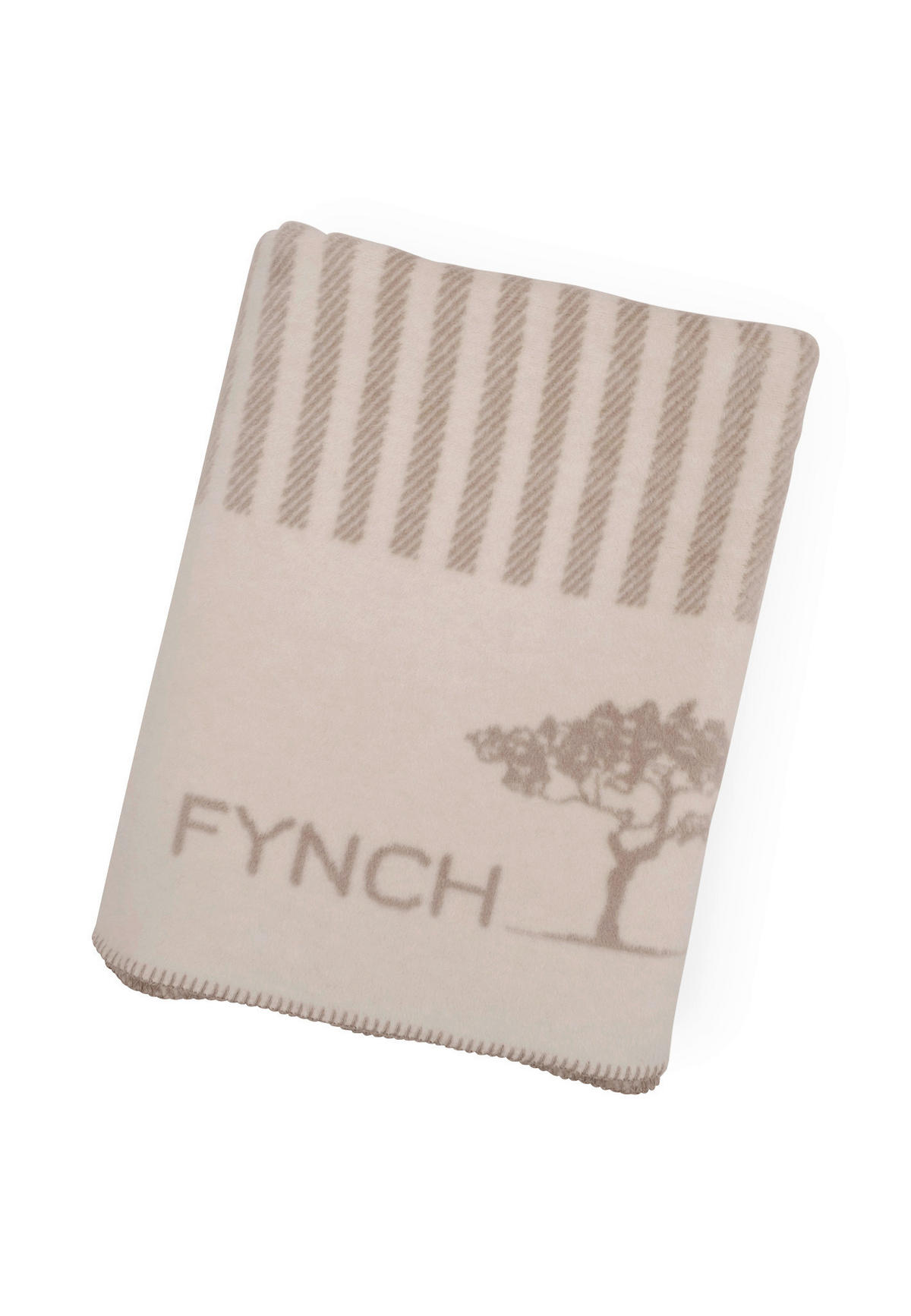 WOHNDECKE 210/150 cm  - Greige/Weiß, Basics, Textil (210/150cm) - FYNCH-HATTON