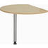 SCHREIBTISCHPLATTE Ahornfarben - Ahornfarben, KONVENTIONELL, Metall (80/100cm) SCHREIBTISCHPLATTE Ahornfarben - Ahornfarben, KONVENTIONELL, Metall (80/100cm)