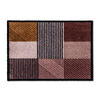 FUßMATTE  50/70 cm  Braun, Rosa, Rot, Schwarz, Rotbraun  - Rotbraun/Rot, KONVENTIONELL, Textil (50/70cm) - Schöner Wohnen