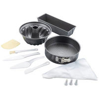 SET ZA PEČENJE  - crna, Basics, metal (15/33,5/36,5cm) - Zenker