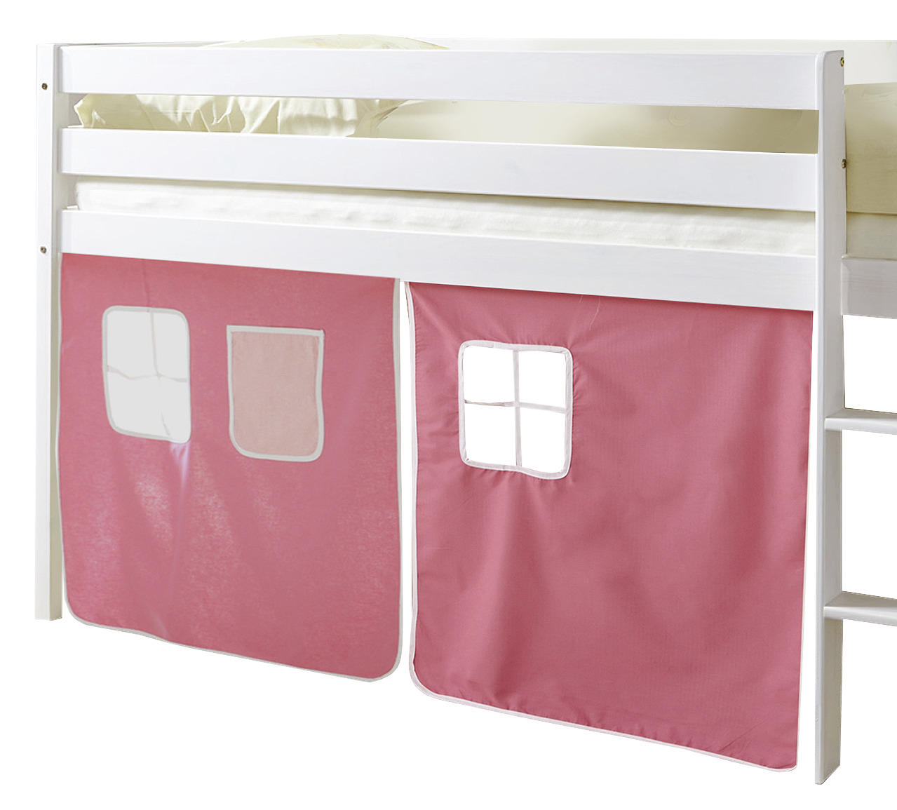HOCHBETT 90/200 cm  - Pink/Rosa, Natur, Holz (90/200cm) - MID.YOU