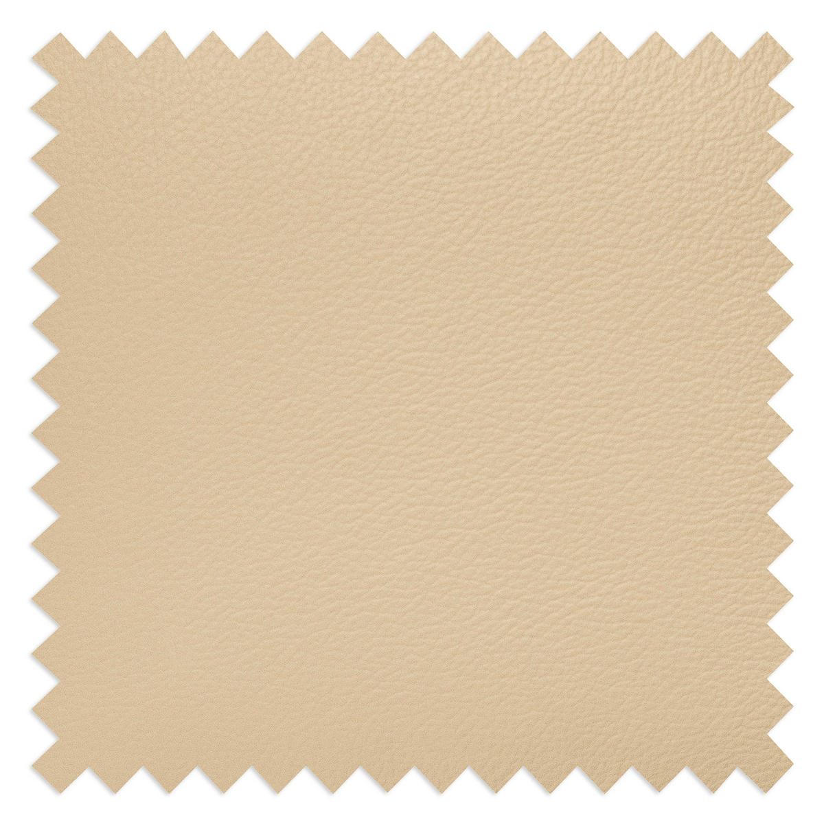 SCHLAFSOFA Beige Echtleder Lederlook  - Beige/Silberfarben, Design, Leder/Textil (206/95/101cm) - Livetastic