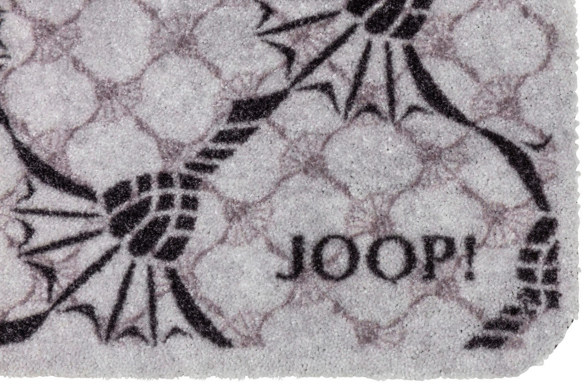 FUSSMATTE - Silberfarben, Design, Kunststoff (67/110cm) - Joop!