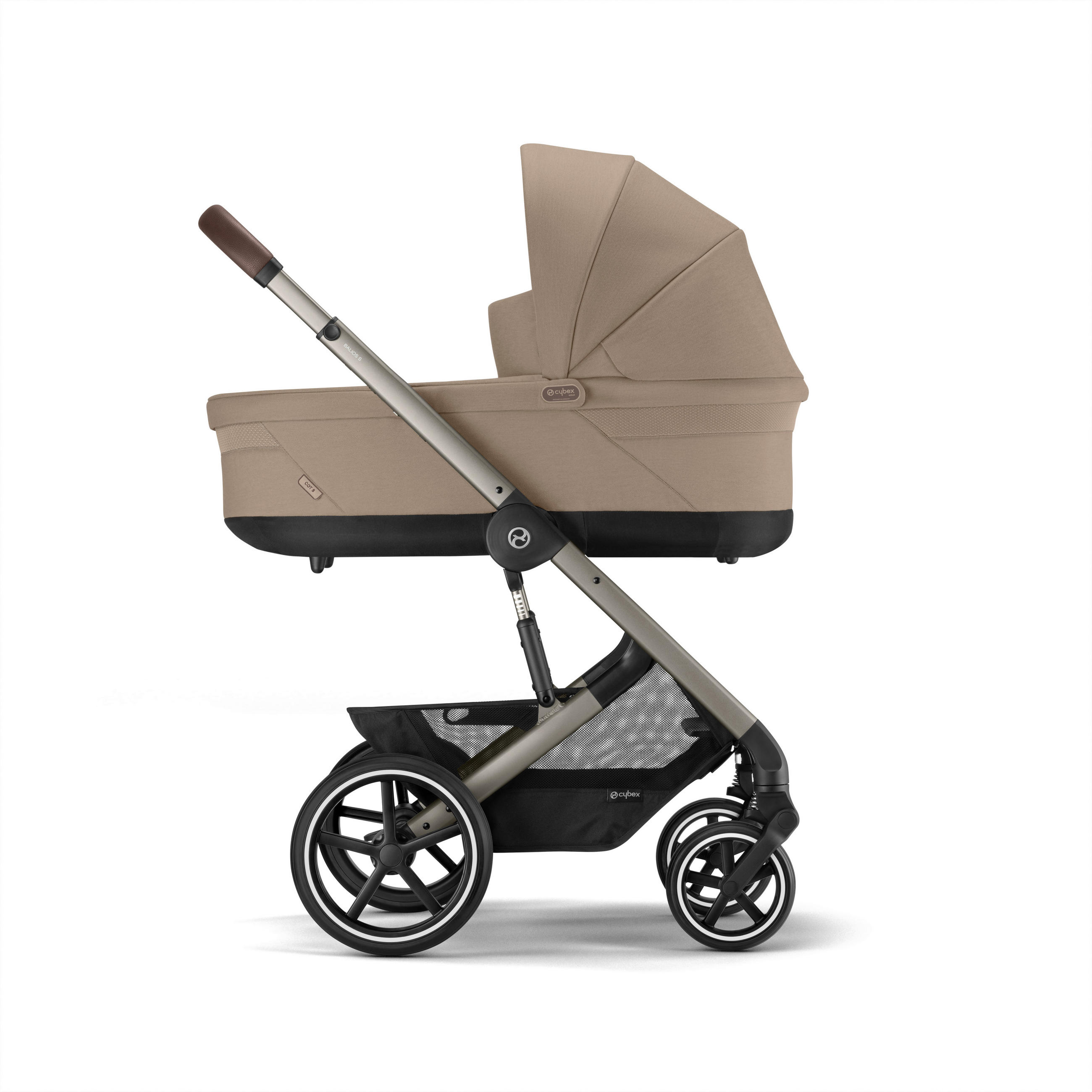 SET DJEČJIH KOLICA  70000656 BALIOS S LUX incl. Amya Almond Beige  - bež/svijetlo siva, Basics, metal/plastika (87/60/108cm) - cybex GOLD