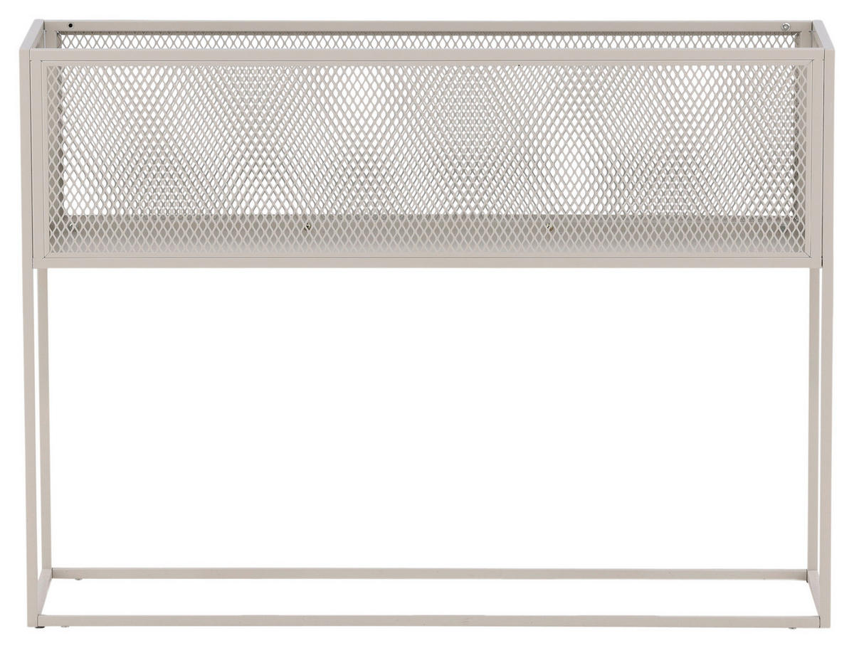 BOKHYLLA i 110/80/30 cm beige  - beige, Design, metall (110/80/30cm) - Livetastic