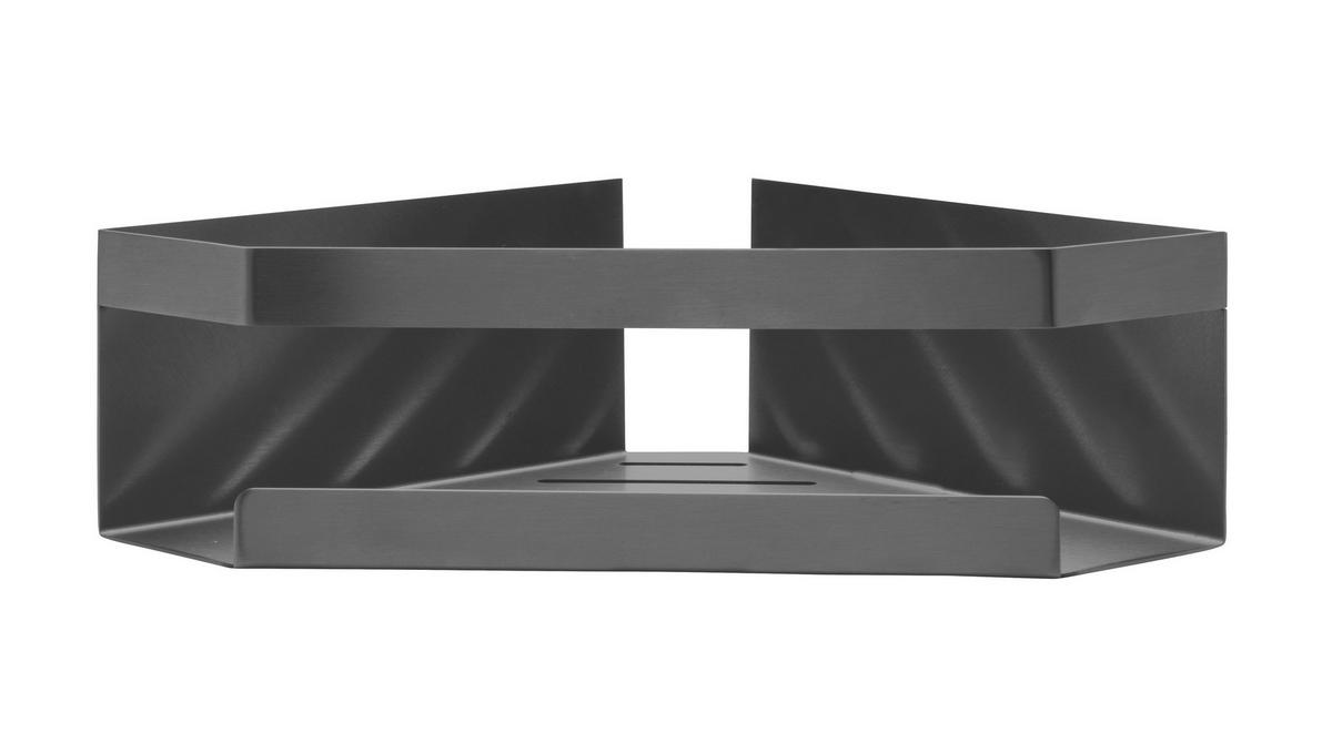 DUSCHABLAGE Metall  - Grau, KONVENTIONELL, Metall (28,5/8/18cm) - Schöner Wohnen