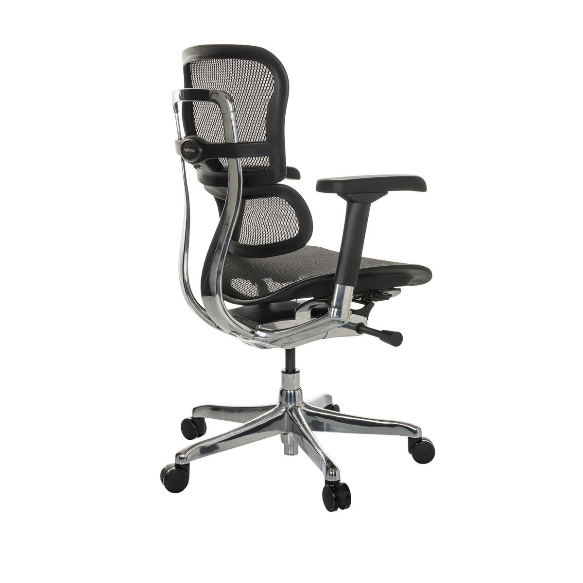 SNURRSTOL  i nät svart  - silver/svart, Basics, metall/textil (69/107-122/64cm) - MID.YOU