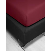 SPANNBETTTUCH Jersey  - Rot, KONVENTIONELL, Textil (90-100/200cm) - Irisette