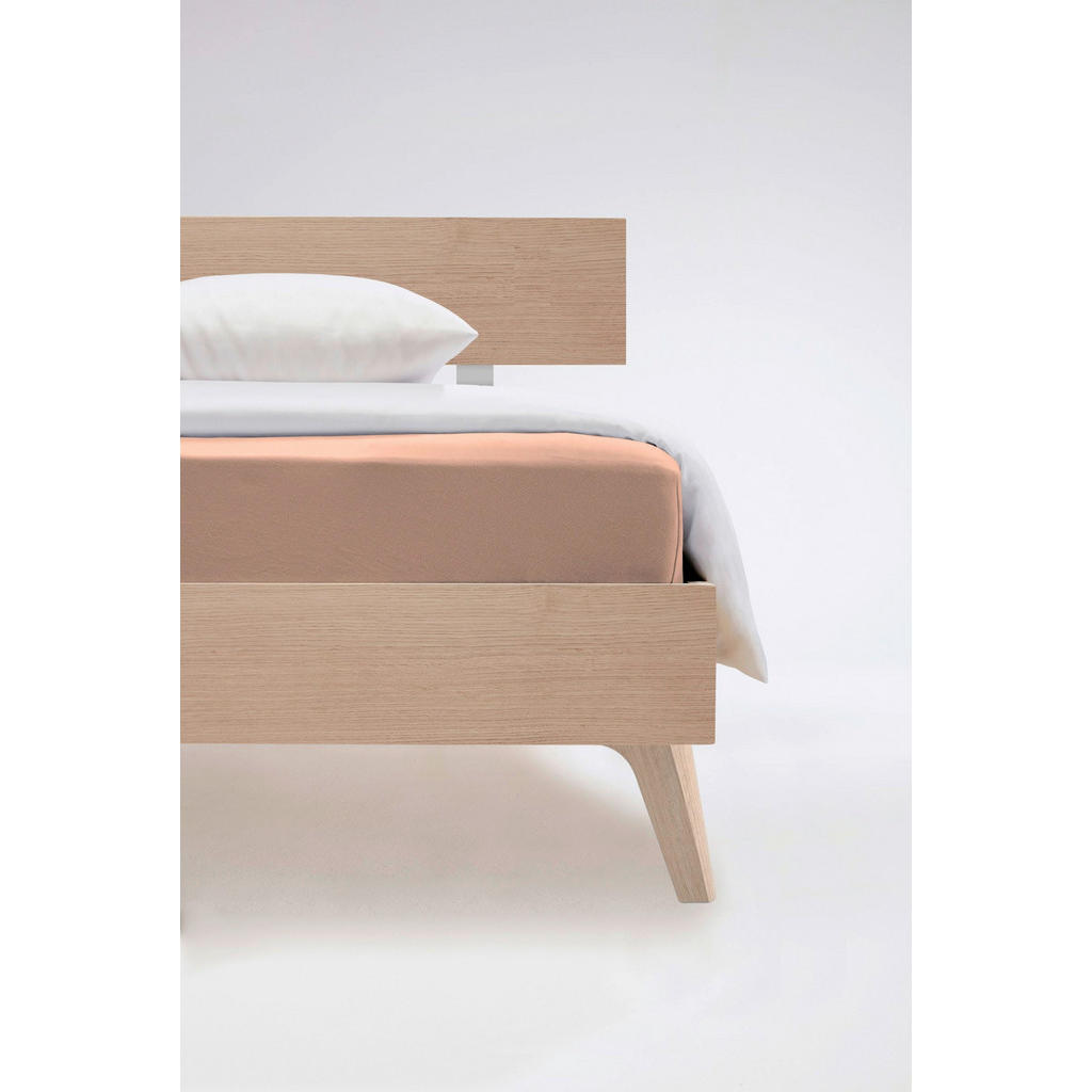 Fleuresse ELASTICKÉ PROSTĚRADLO, jemný žerzej, korály, 100/200 cm
