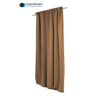 VERDUNKELUNGSVORHANG - Braun, Design, Textil (145/260cm)