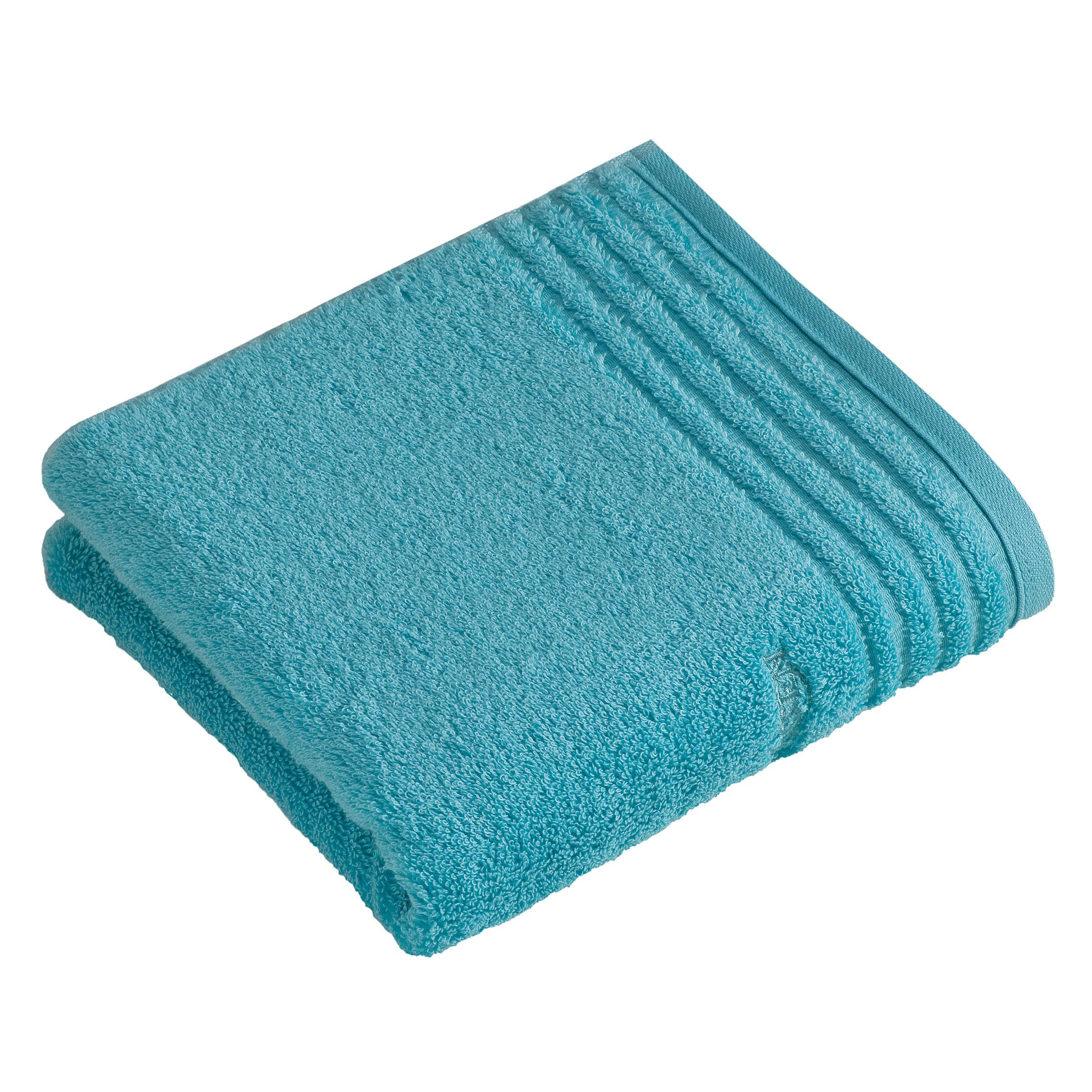 RUČNÍK, 50/100 cm, světle modrá - světle modrá, Basics, textil (50/100cm) - Vossen