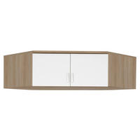 DODATNI ELEMENT ZA ORMAR   136/39/54 cm    - boja aluminijuma, Dizajnerski, pločasti materijal/plastika (136/39/54cm) - Boxxx