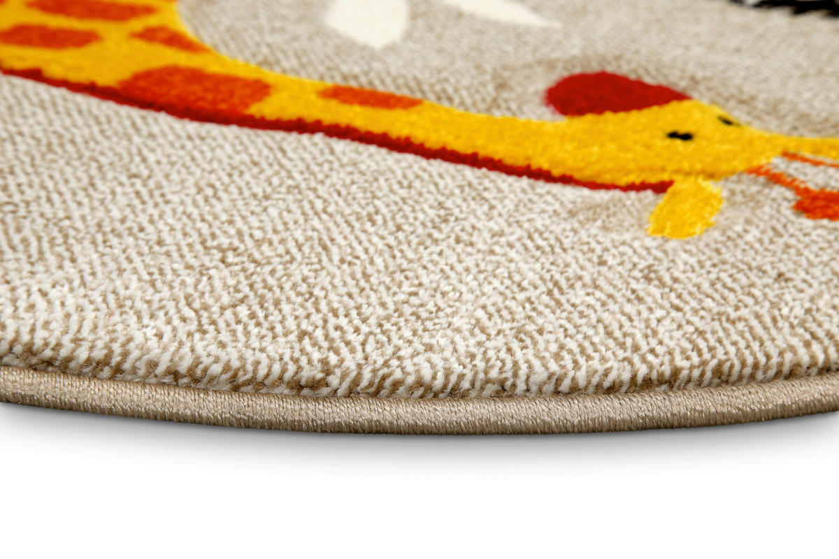 KINDERTEPPICH 120 cm Benny & Friends Multicolor  - Multicolor, KONVENTIONELL, Textil (120cm)