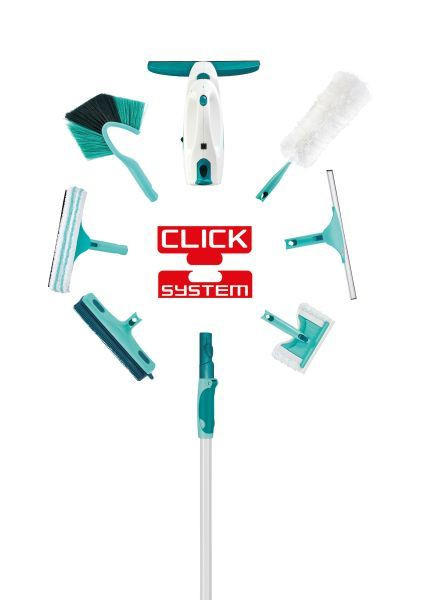ČISTIČ KOUPELEN - tyrkysová, Basics, kov/plast - Leifheit