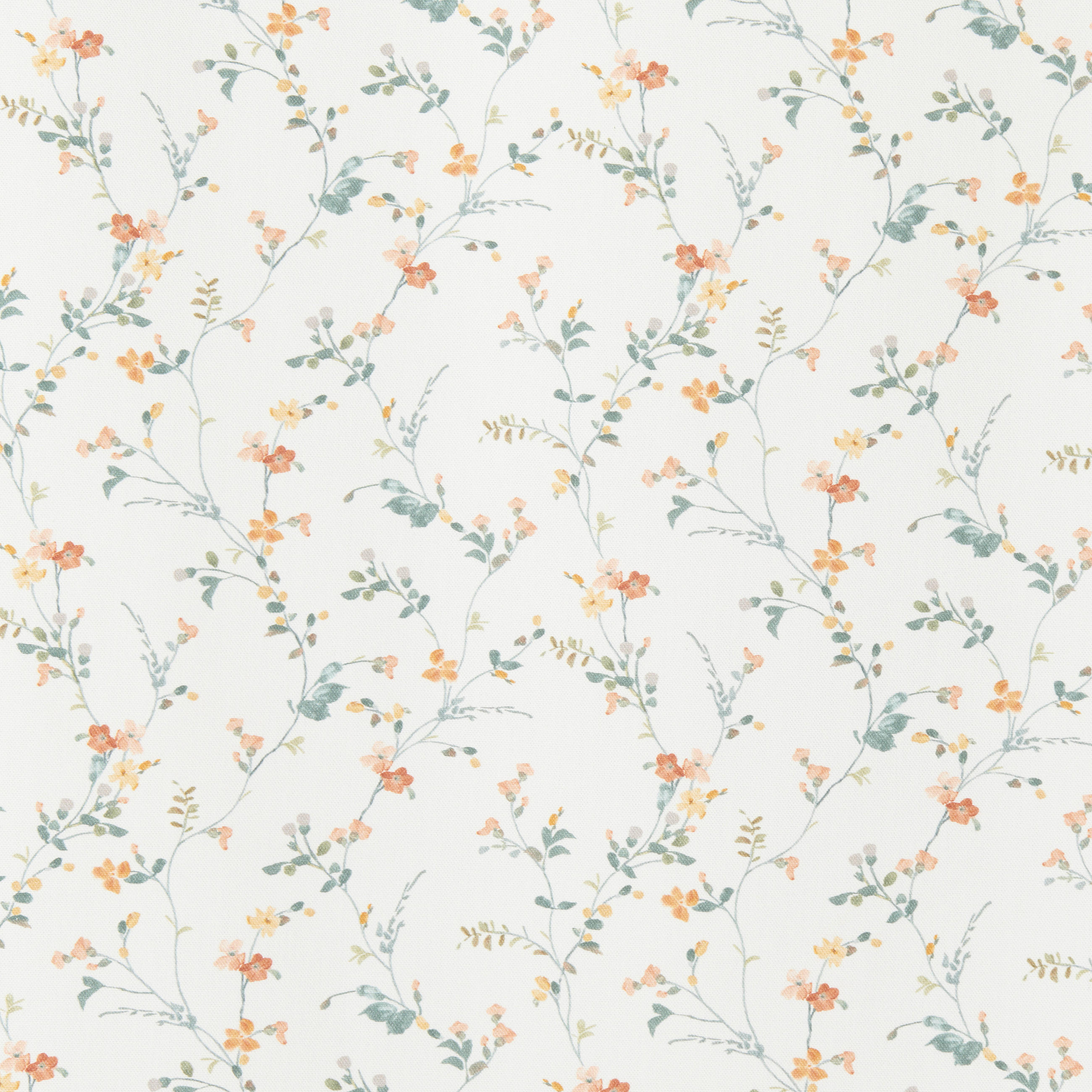 VORHANGSTOFF per lfm blickdicht  - Hellgelb/Hellgrün, ROMANTIK / LANDHAUS, Textil (140cm) - Landscape