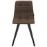 STUHL Webstoff Schwarz, Braun - Schwarz/Braun, Design, Textil/Metall (48,5 88 59cm) - Carryhome STUHL Webstoff Schwarz, Braun - Schwarz/Braun, Design, Textil/Metall (48,5 88 59cm) - Carryhome