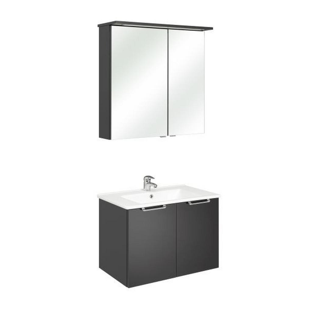 Carryhome BADEZIMMER Grau, Schwarz Carryhome BADEZIMMER Grau, Schwarz